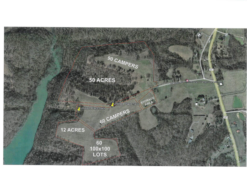 Campground map page 1